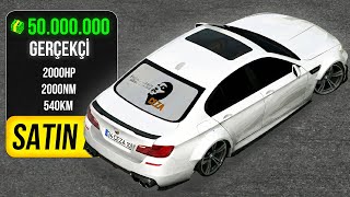 Sadece GERÇEKÇİ ARABA Satın Aldım !! Car Parking Multiplayer
