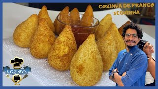 COXINHA DE FRANGO - MASSA ESPECIAL PARA SALGADOS FRITOS