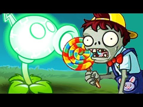Plants vs Zombies 2 - New Zombies New Plants Electric Peashooter!