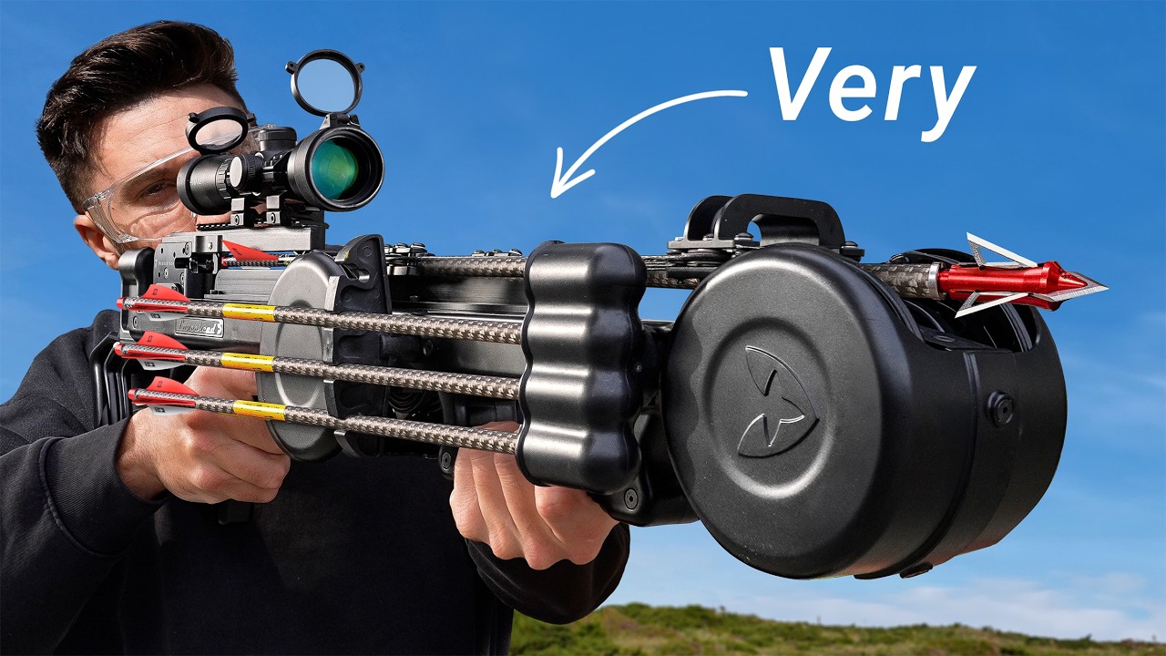 I Tested the World's Most Extreme Crossbows