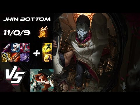 BOTTOM Jhin vs Miss Fortune - NA Challenger Patch 14.15