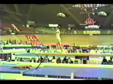 10th T JPN Yoko Yamanaka BB - 1985 World Gymnastics Championships 8.900