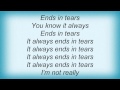 Marc Almond - End In Tears Lyrics