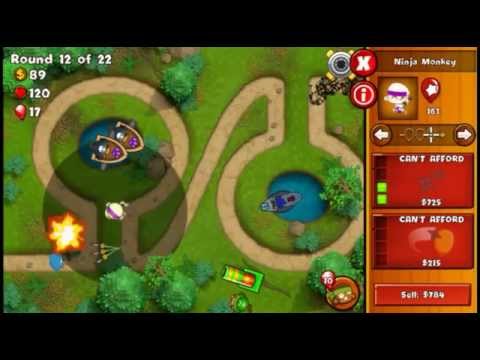 Bloons Monkey City Mobile - 11 New Maps and Easter Update!
