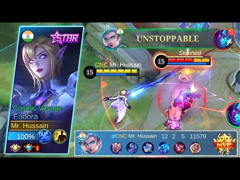 SORRY GORD BUT THIS EUDORA IS UNSTOPPABLE EVEN IN MYTHICAL HONOR | How To Eudora VS Gord | Mlbb