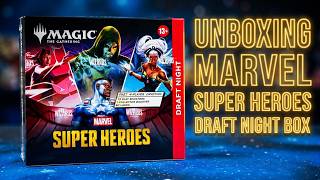 Opening a Marvel Super Heroes Draft Night Box — MTG Pack Opening 2026