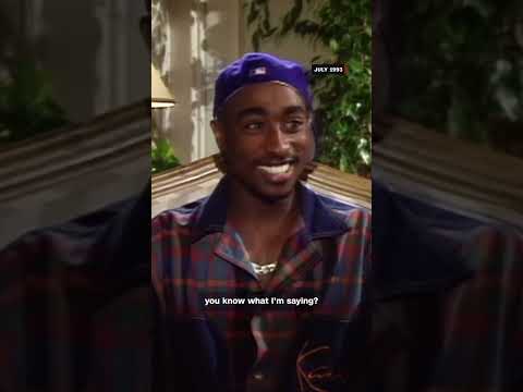 Tupac Shakur talks about his image in ‘93 intv for his film ‘Poetic Justice’