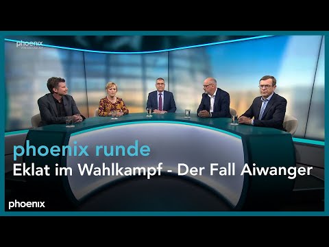 phoenixRunde: Eklat im Wahlkampf - Der Fall Aiwanger