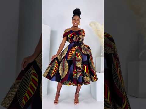 Classy and Adorable African Print Dresses | 2025 Must Have Collection #ankara #kitengefashion