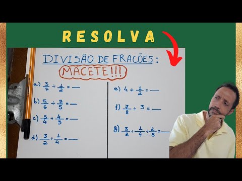 RESOLVA DIVISÃO DE FRAÇÕES RAPIDAMENTE / SOLVE FRACTION DIVISION QUICKLY