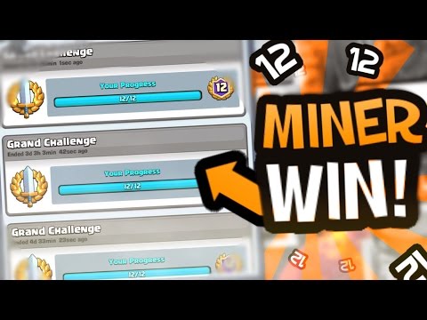SO MANY 12 WINS! - 2.9 Miner Poison Cycle Deck - Clash Royale