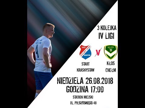Start Krasnystaw 2:1 Kłos Chełm - skrót meczu