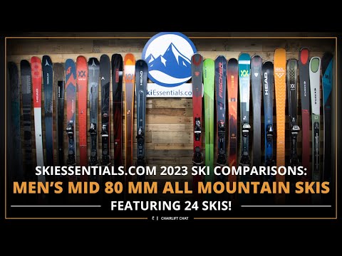 2023 Men's Mid 80 All Mountain Ski Comparison with SkiEssentials.com