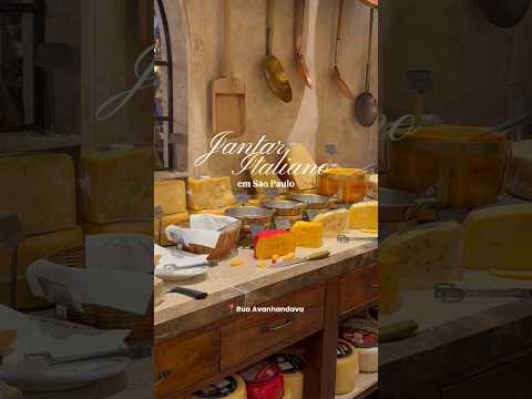 JANTAR ITALIANO EM SÃO PAULO | SP (RUA AVANHANDAVA)