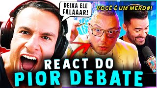 SUPER XANDÃO SE IRRITA AO REAGIR AOS MELHORES MOMENTOS DO DEBATE DO MC SMITH VS ARTHUR DO VAL