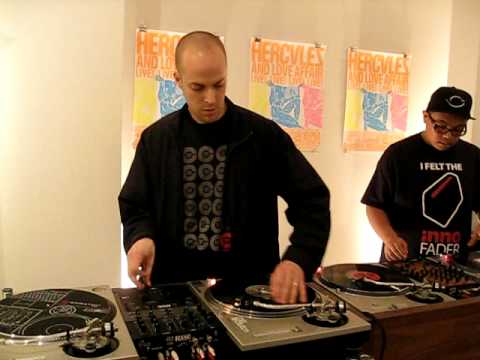 DJ Vajra & DJ Rayted R @ Turntable Lab LA on the Innofader