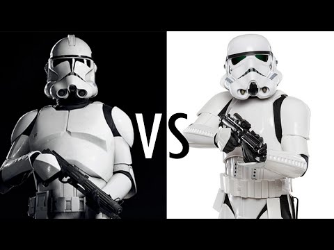 Are Clones Troopers SUPERIOR to Stormtroopers on the Battlefield?