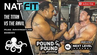 The Titan vs The Anvil | Mega Armwrestling Session