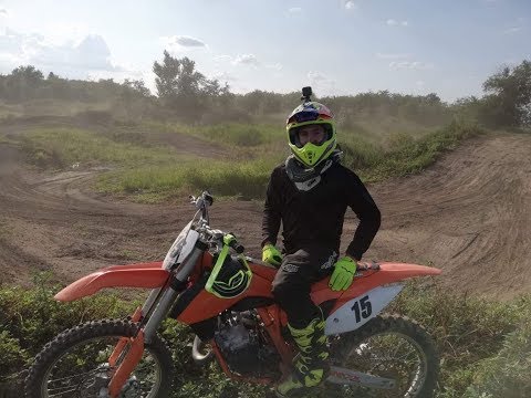 Motocross training in Békéscsaba
