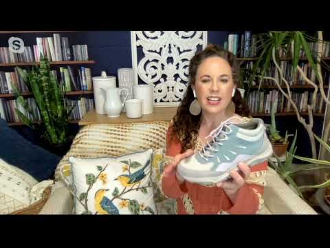 Earth Origins Suede & Mesh Hiking Shoes - Tristan on QVC