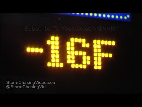 Extreme Brutal Cold Blankets Minneapolis, MN 1/25/2019