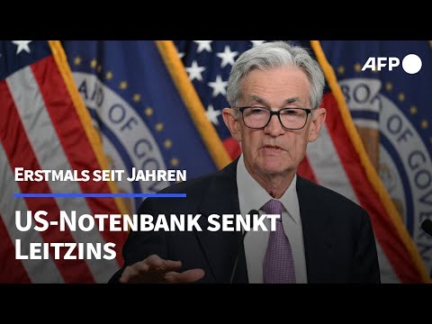 US-Notenbank senkt Leitzins um 0,5 Prozentpunkte | AFP