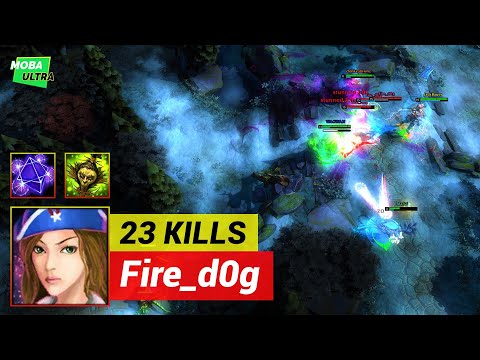 HoN Moon Queen GEOMETER'S BANE with SHRUNKEN HEAD