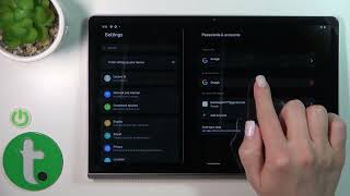 How to Remove a Google Account on a LENOVO Yoga Tab 11 - Sign Out of a Gmail Account
