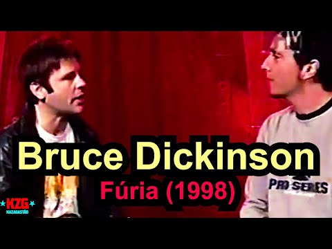 BRUCE DICKINSON no FÚRIA em 1998 - por Gastão Moreira  ⭐️
