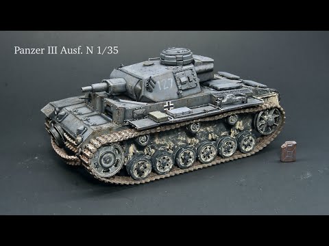 Building a Panzer III Ausf.N - Tamiya 1/35