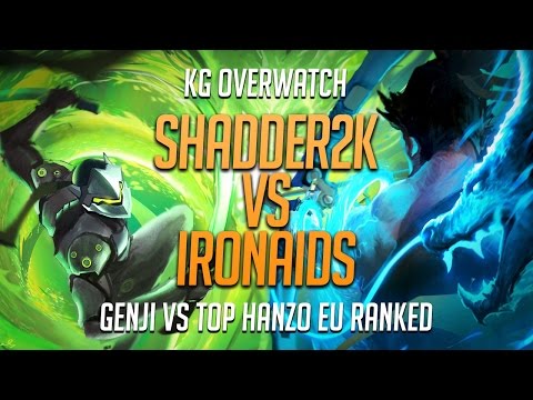 🎲 shadder2k Genji Top Leaderboard vs IronAids The Best Hanzo -   Full Match From Both Sides