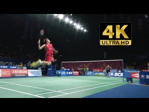 [4K50FPS] - MS - Lee Chong Wei vs Kenchi Tago | 2014 Indonesia Open