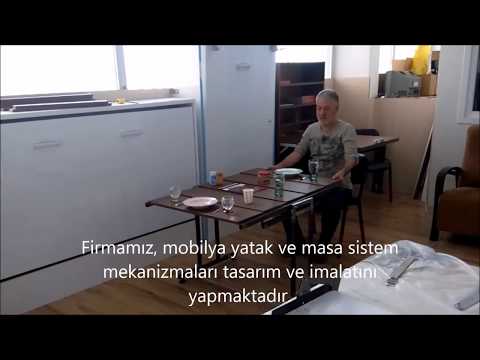 Katlanır Masa Mekanizması KM812