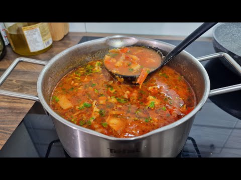 The most amazingly delicious old recipe! Hungarian Red Soup Recipe!