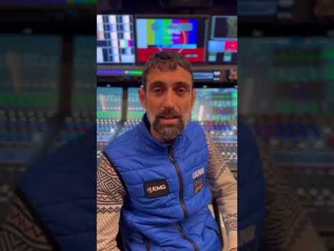 Regia EMG 103 reparto audio #broadcastbackstage #regia #tv #media #audio #fonico