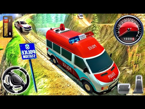 Offroad Police Van Driving Sim - Emergency Minibus Drivу Game | Android Gameplay
