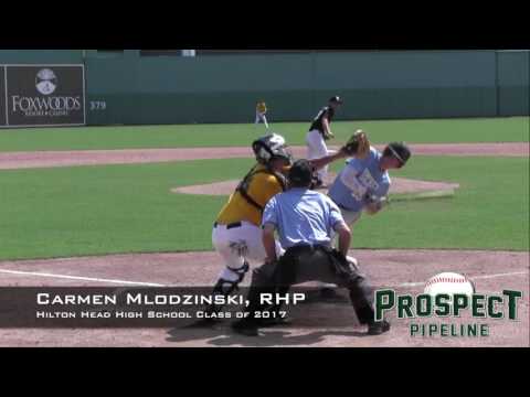 Carmen Mlodzinski Prospect Video 2, RHP, Hilton Head High School Class of 2017