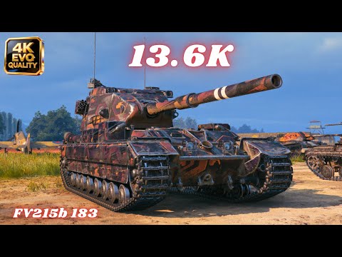 FV215b 183  13.6K Damage 9 Kills & 2x FV215b (183)  10K & 10.6K Dmg World of Tanks