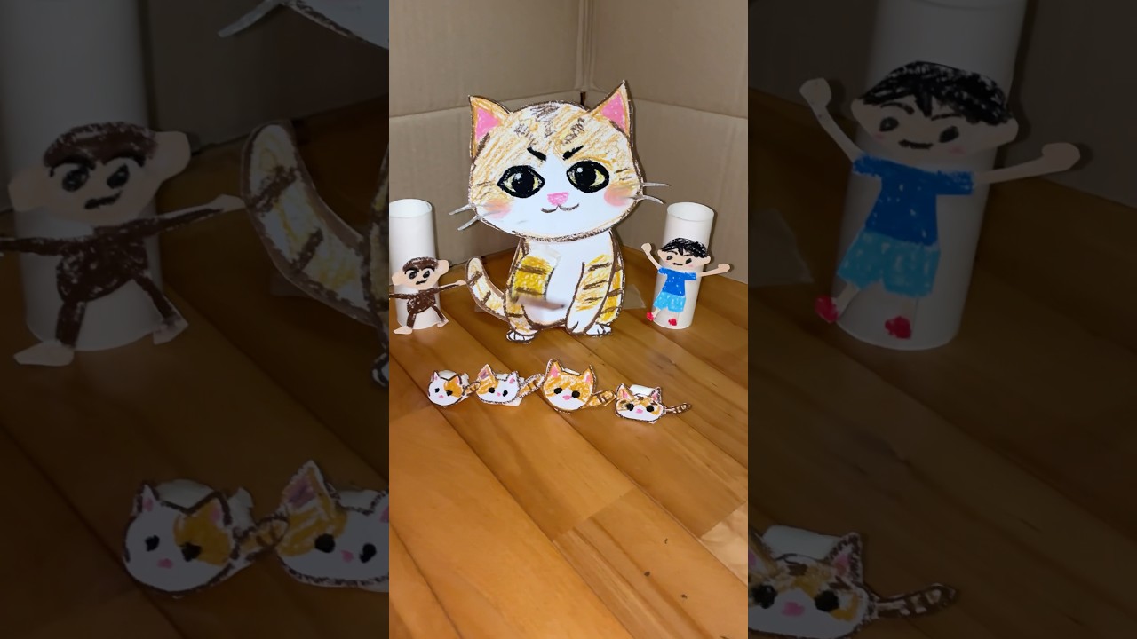 猫からお礼を貰う