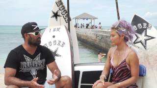 Kainoa McGee Part3: Surfing Teahupoo, Beating People Up, What is a Kook? video