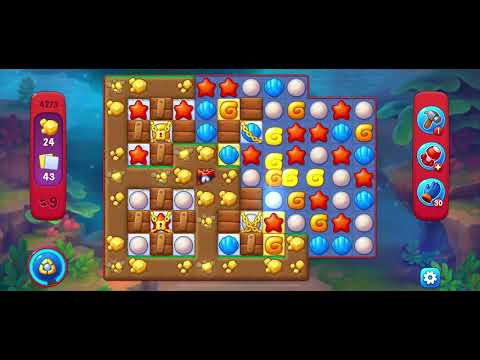 Fishdom 4273 - Hard Level (14 Moves)