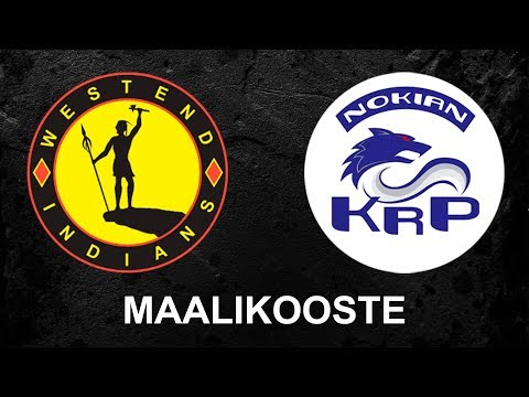 Maalikooste: Westend Indians – Nokian KrP 22.09.2017