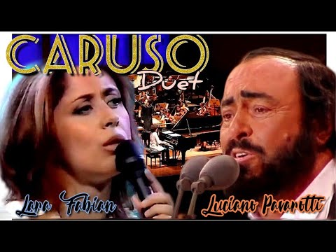 Caruso - Lara Fabian & Luciano Pavarotti. Duet edition. HD Audio.