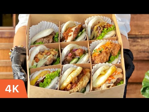 Pork Bao Buns from Around the World! | Malaysian Street Food