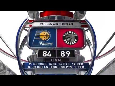Indiana Pacers vs Toronto Raptors - May 1, 2016