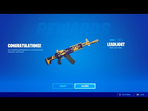 How to Unlock Leadlight Wrap in Fortnite! (Lantern Trials Stretch Goal of the Day)