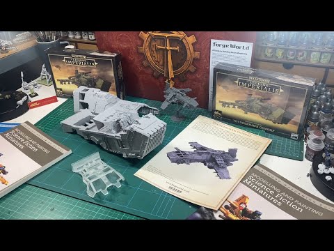 Thunderhawk Gunship build thwarted by faulty, poor quality parts as I wait for their replacements.