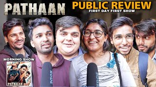 Pathaan Movie FIRST DAY FIRST SHOW | Public Review | Shahrukh Khan, Deepika Padukone, John Abraham