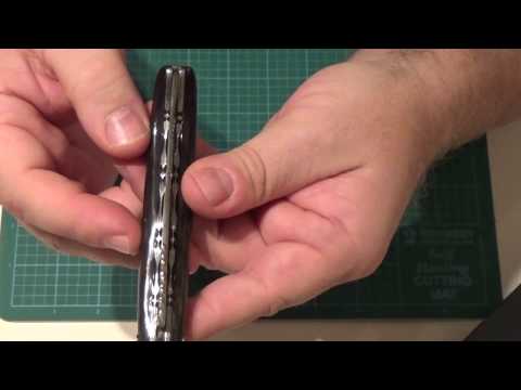 Review: 2 French Laguiole en Aubrac, fileworked forged  folding knives.