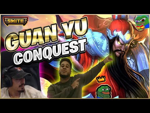 GUAN YU, UNA MASTERCLASS | Julio | Smite Ranked Conquest DuoQ Cuban 📝